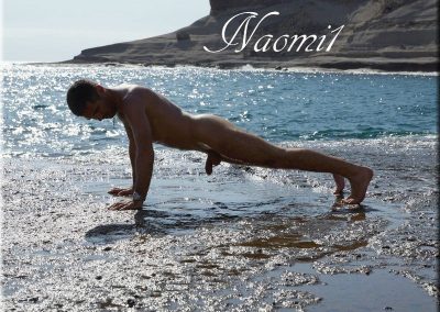 naomi a la plage